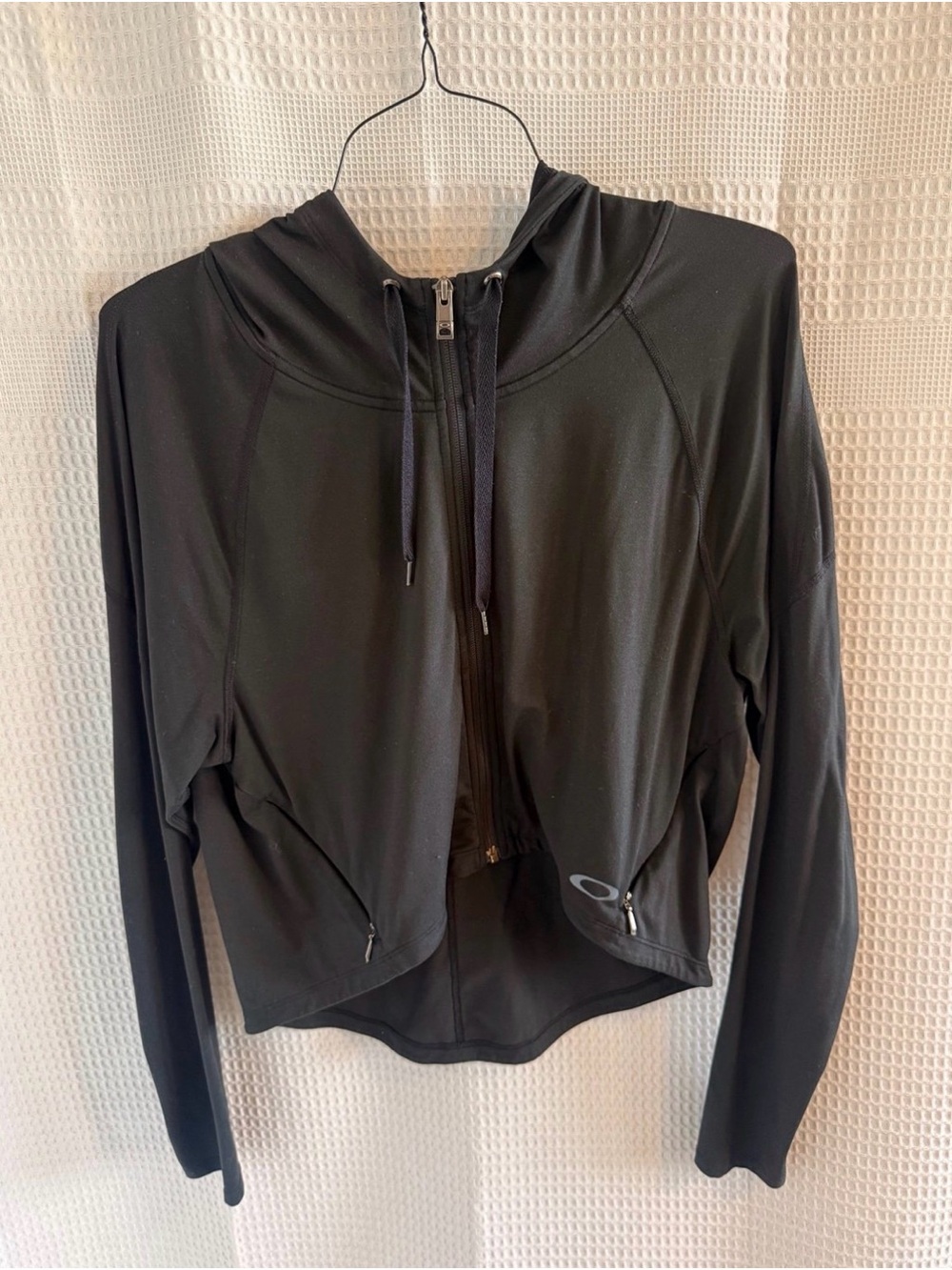 Oakley Black Hooded Zip Jacket